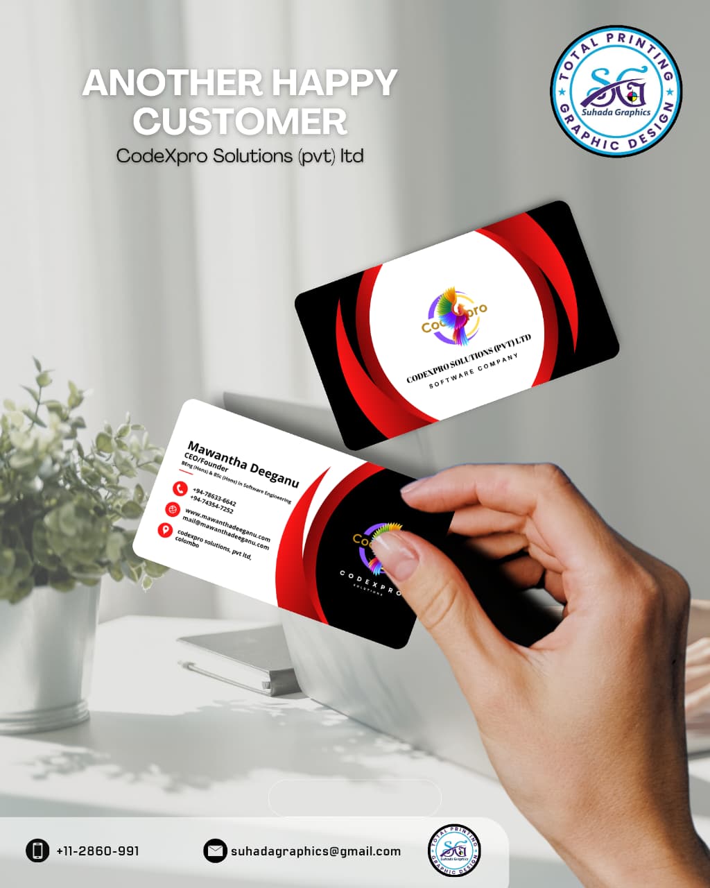 Business Cards — CodeXpro Solutions