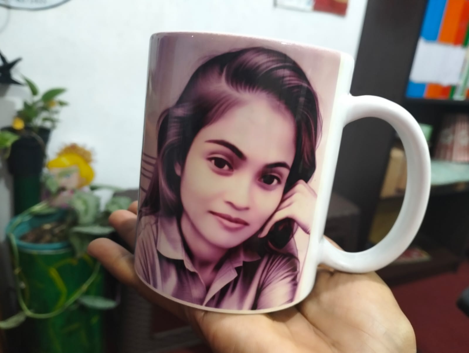 Custom Portrait Photo Mug