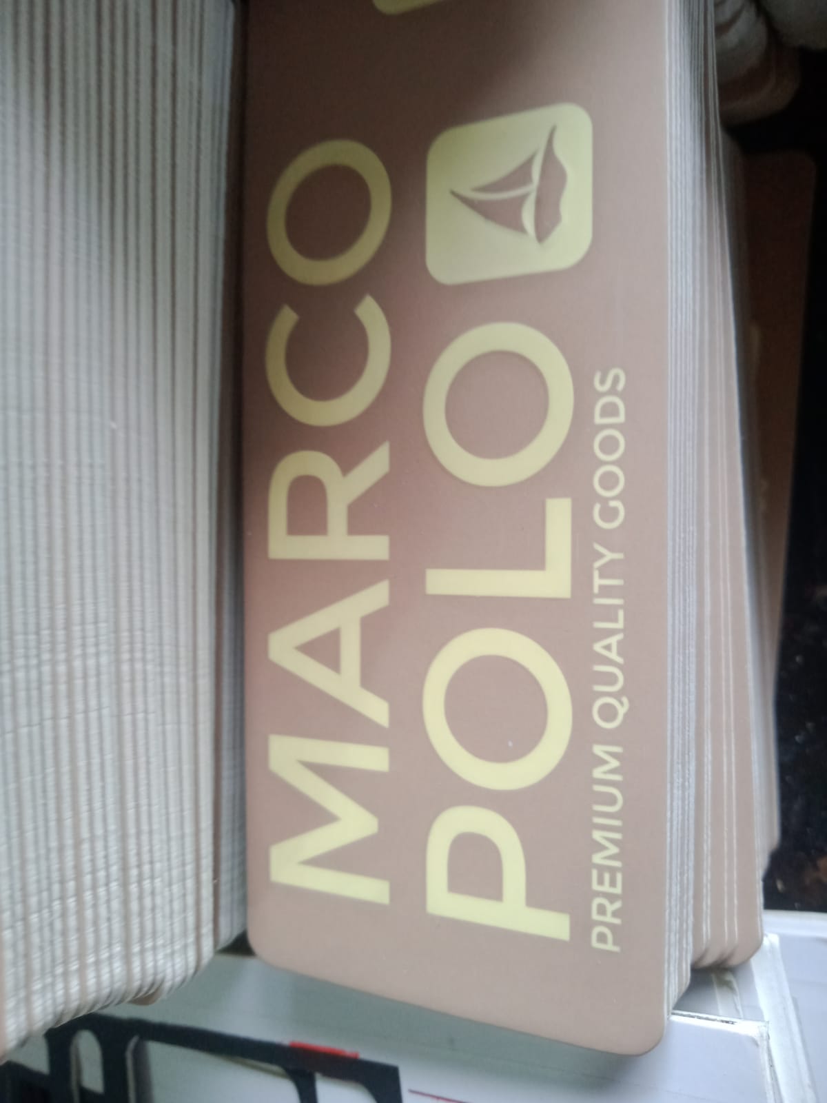 Marco Polo Brown Tags